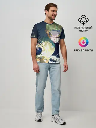 Мужская базовая футболка / ЗЕНИЦУ АГАЦУМА