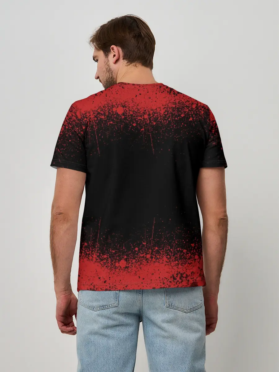 Мужская базовая футболка / Кровавая Дота 2