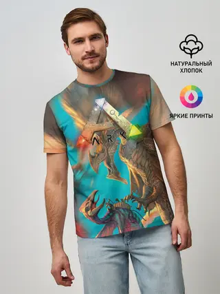 Мужская базовая футболка / Ark Survival | АРК СУРВИВАЛ