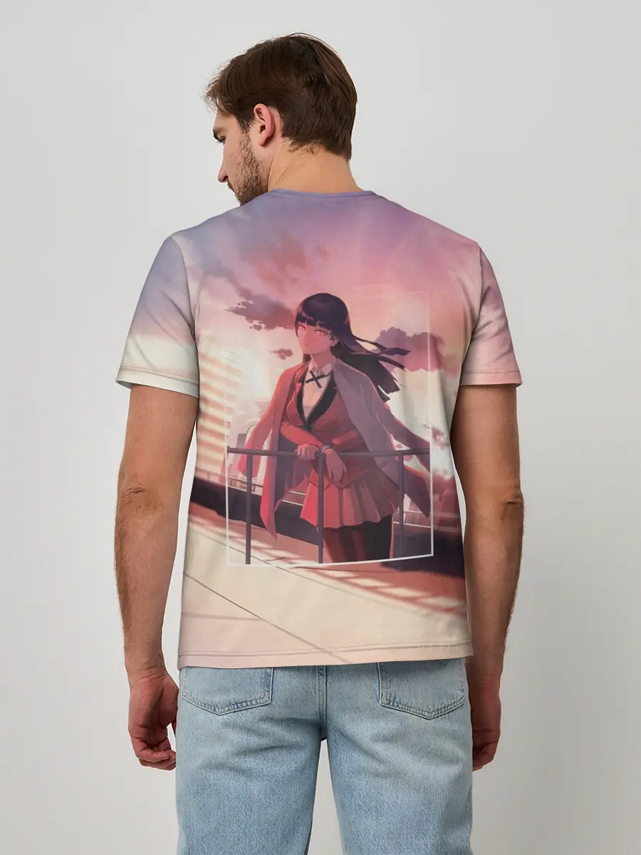 Мужская базовая футболка / Kakegurui Yumeko Jabami art