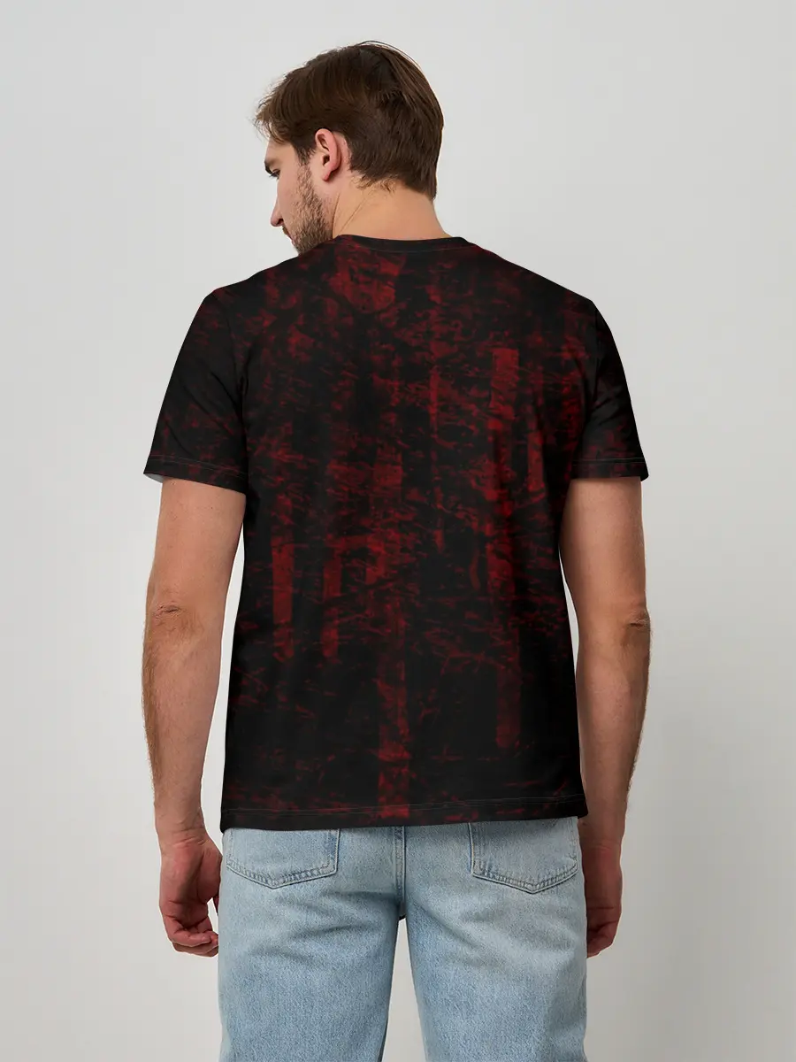 Мужская базовая футболка / cs:go - Howling dawn