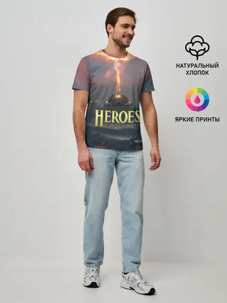 Мужская базовая футболка / Heroes of Might and Magic | HoM