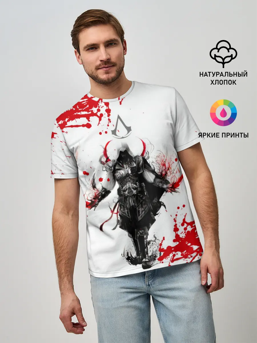 Мужская базовая футболка / Assassins Creed