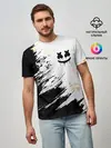 Мужская базовая футболка / MARSHMELLO / МАРШМЕЛЛОУ
