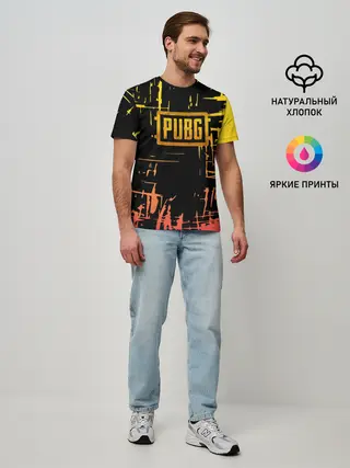 Мужская базовая футболка / PUBG