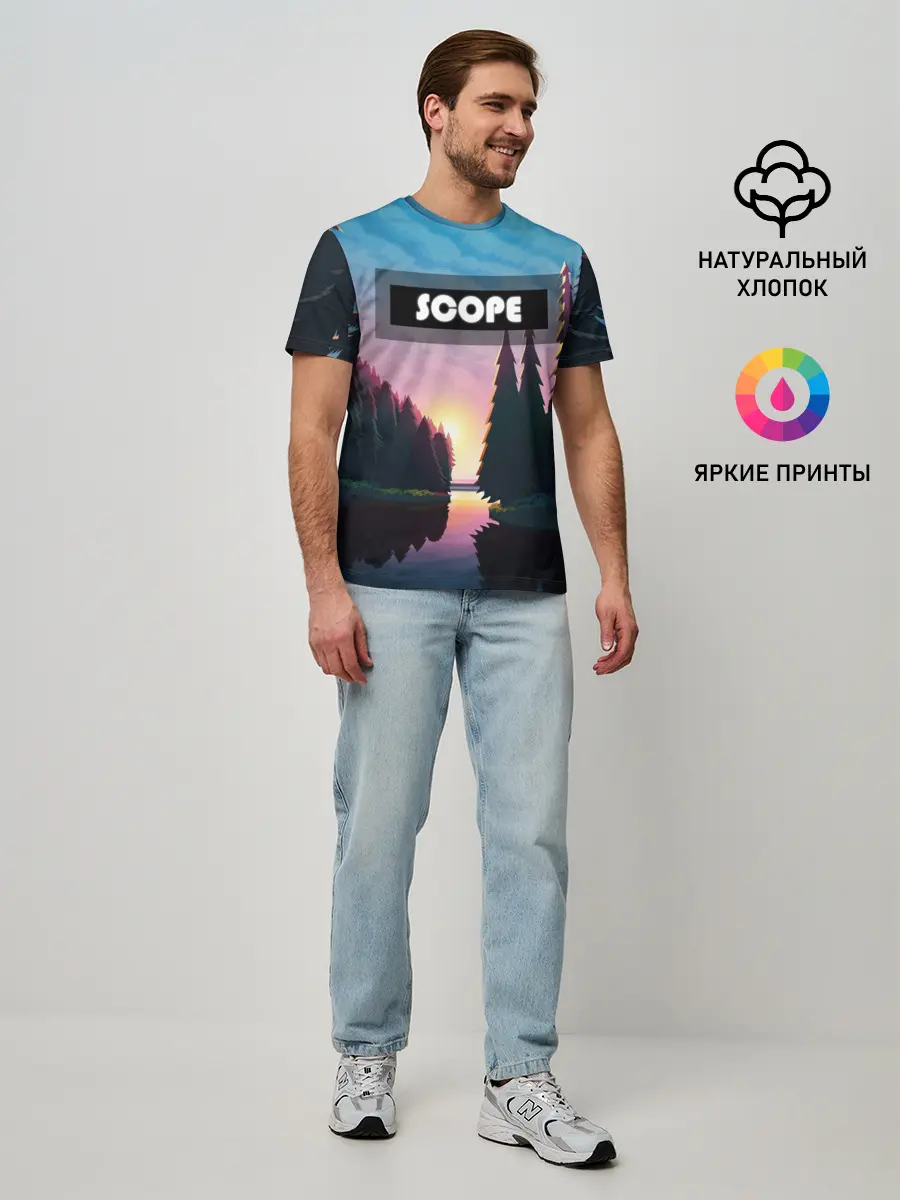 Мужская базовая футболка / SCOPE