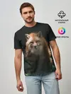 Мужская базовая футболка / Хитрый Лис