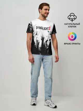 Мужская базовая футболка / Dying Light 2