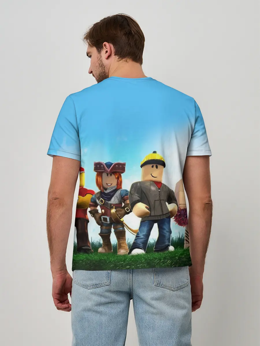 Мужская базовая футболка / ROBLOX