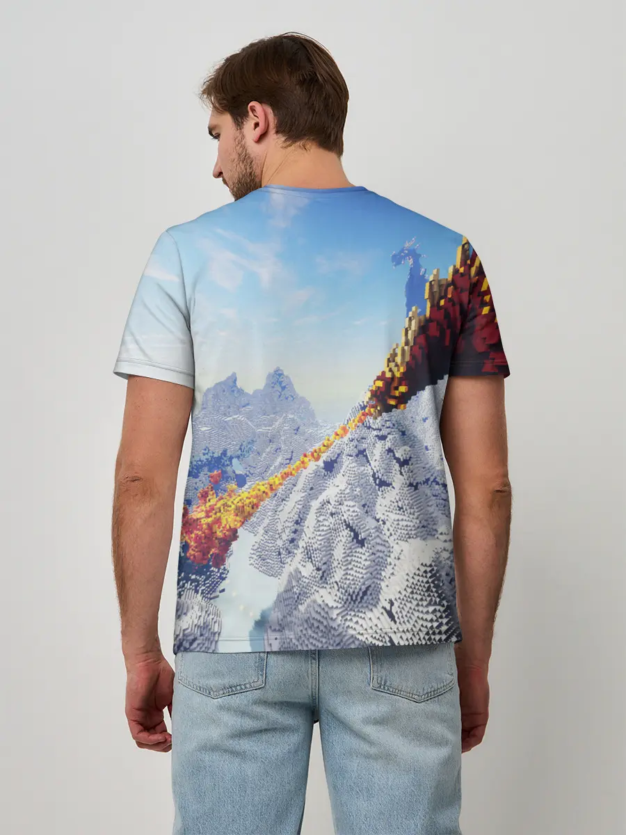 Мужская базовая футболка / MINECRAFT