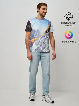 Мужская базовая футболка / MINECRAFT