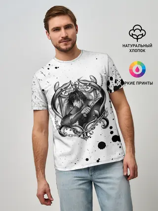 Мужская базовая футболка / Castlevania | Trevor Belmont