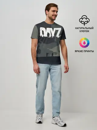 Мужская базовая футболка / DayZ | Headshot
