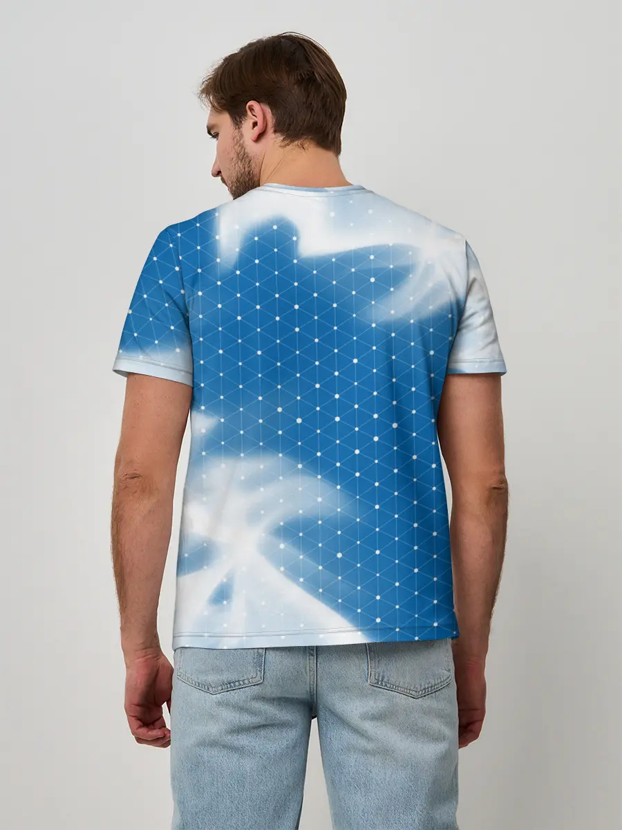 Мужская базовая футболка / БМВ - Пламя