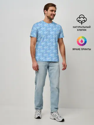 Мужская базовая футболка / ВелоСпорт