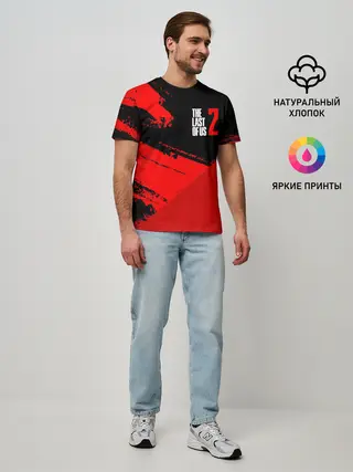 Мужская базовая футболка / THE LAST OF US 2 / ОДНИ ИЗ НАС