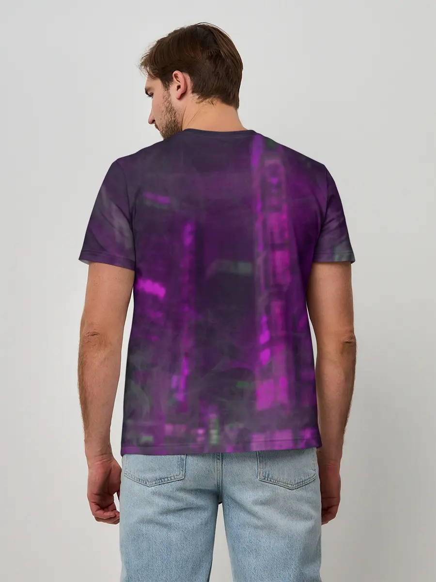 Мужская базовая футболка / Zero Two in mask