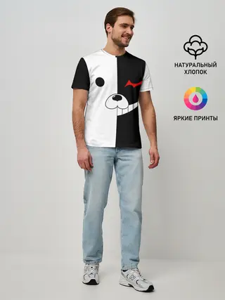 Мужская базовая футболка / Monokuma