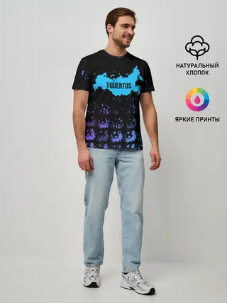 Мужская базовая футболка / JUVENTUS.