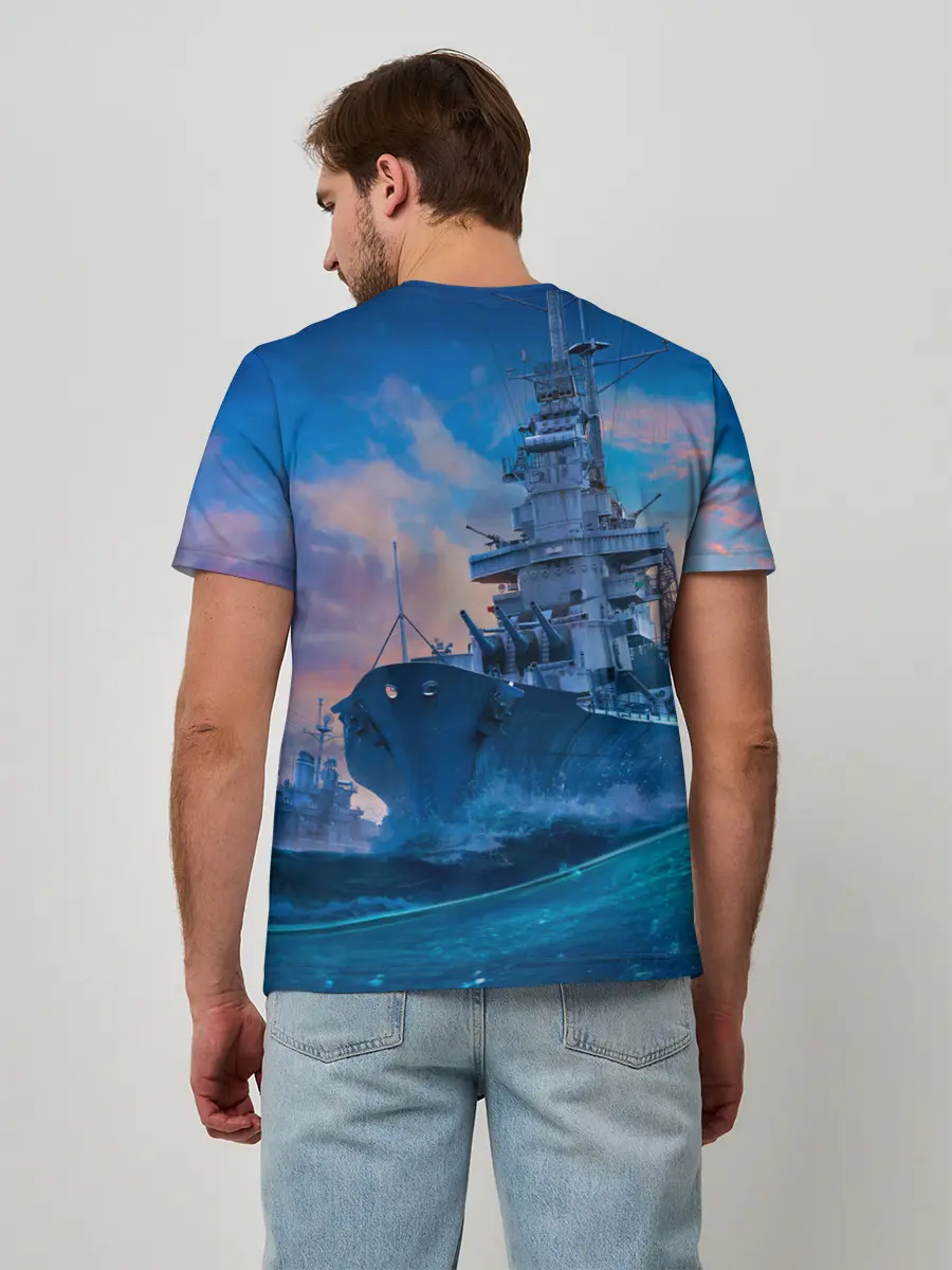 Мужская базовая футболка / ВМФ