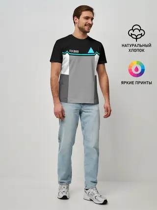 Мужская базовая футболка / Detroit: Become Human