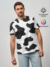 Мужская базовая футболка / COW PRINT