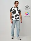 Мужская базовая футболка / COW PRINT