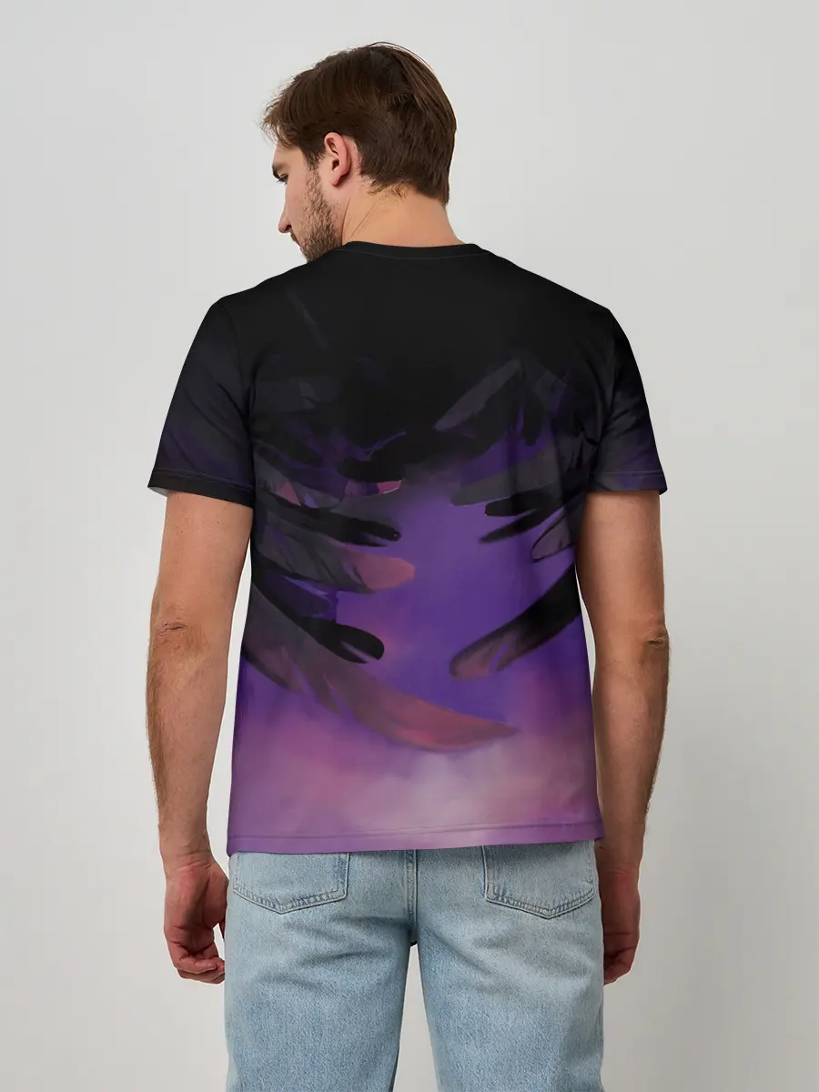 Мужская базовая футболка / Крылья Хаула