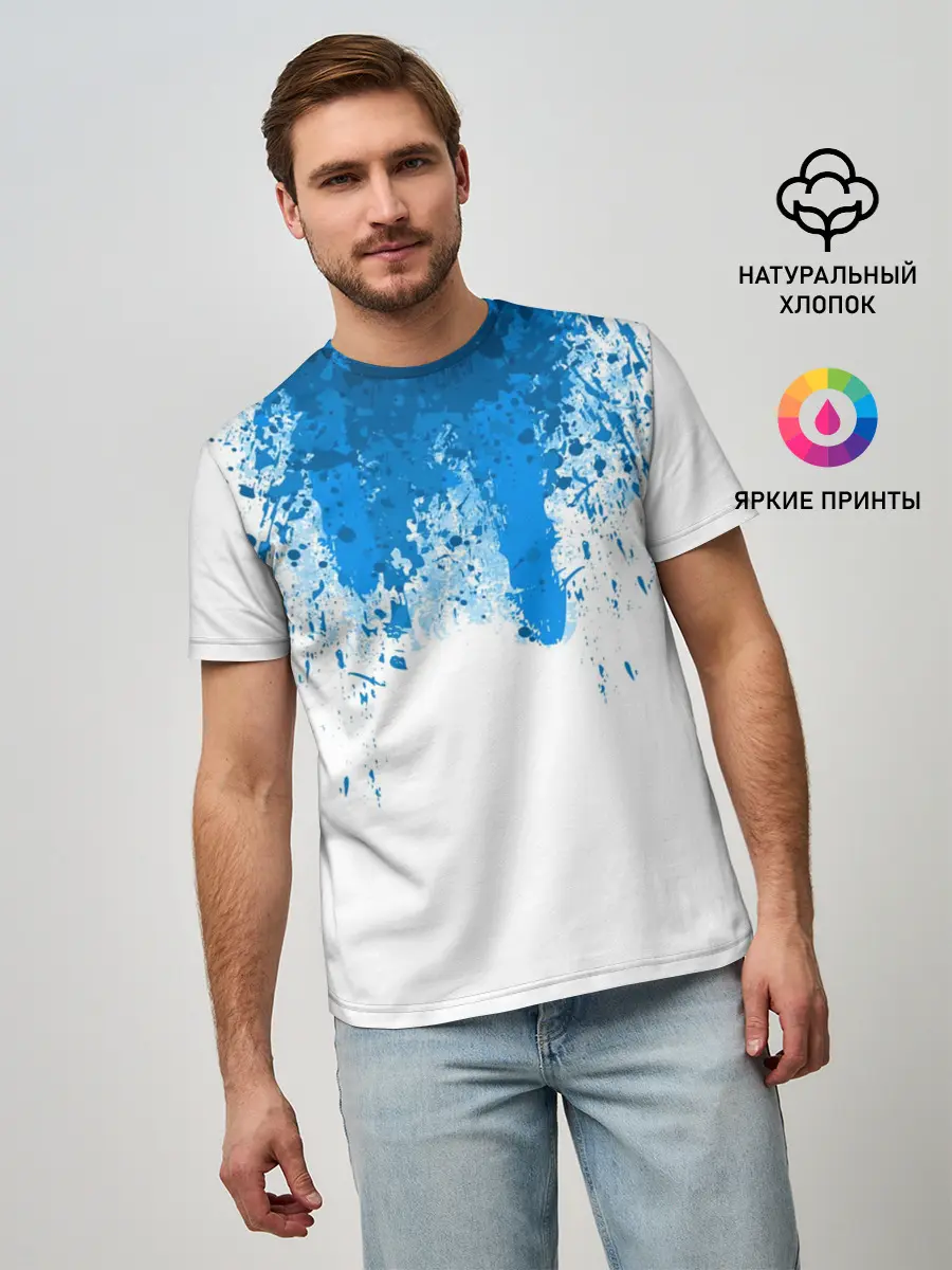 Мужская базовая футболка / КРОВЬ АНДРОИДА