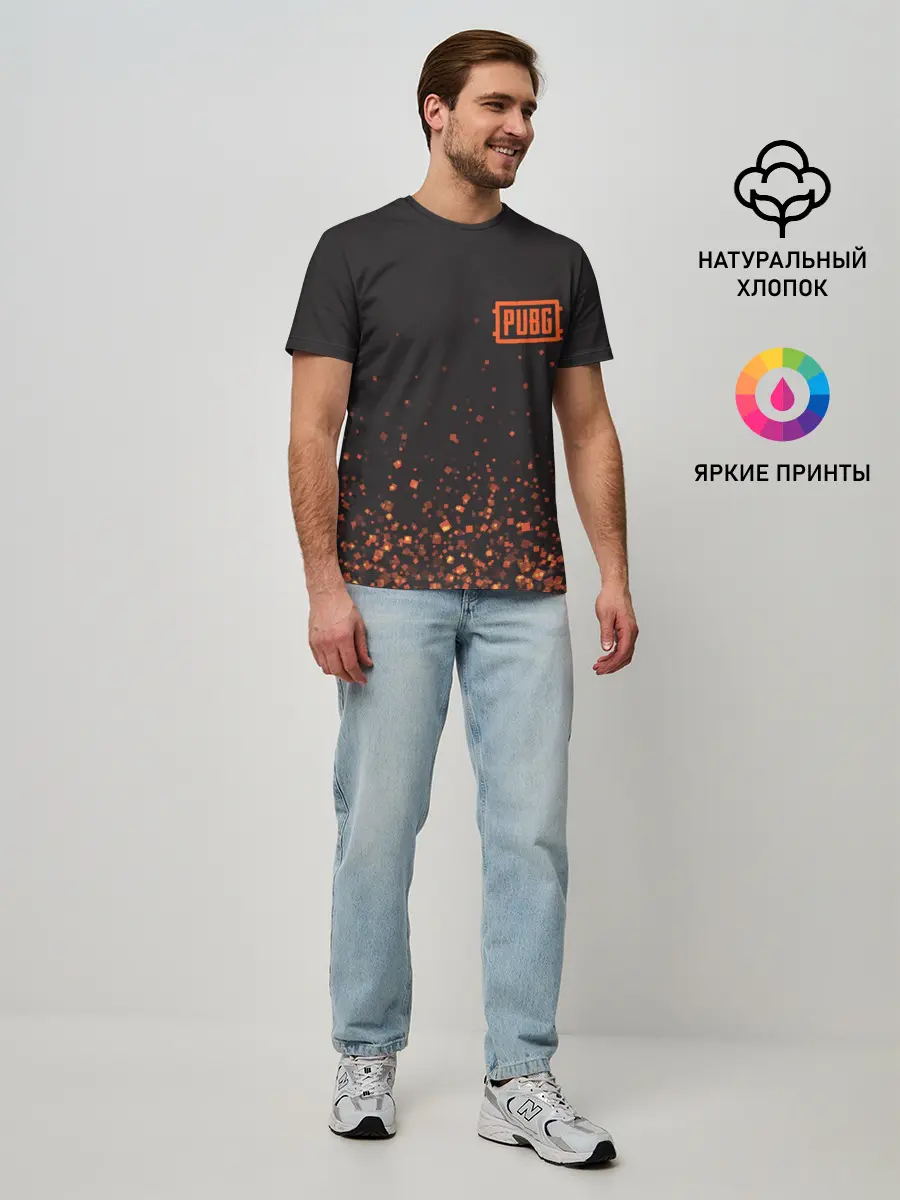 Мужская базовая футболка / PUBG