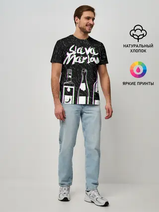 Мужская базовая футболка / SLAVA MARLOW