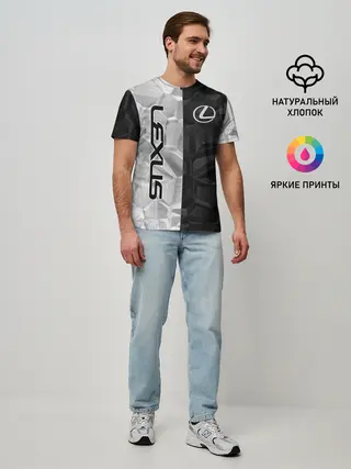 Мужская базовая футболка / Lexus | Лексус