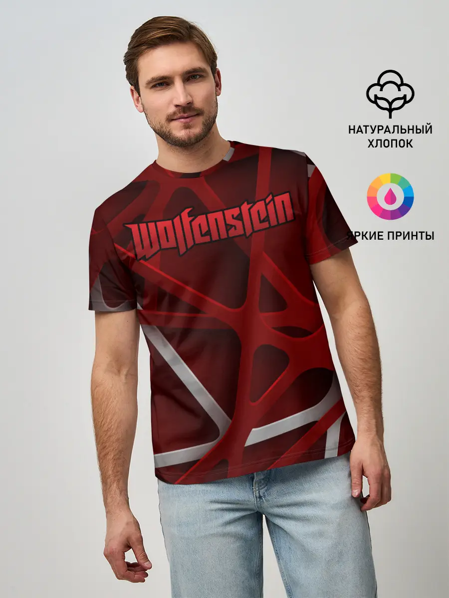 Мужская базовая футболка / Wolfenstein