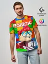 Мужская базовая футболка / ROBLOX [3]