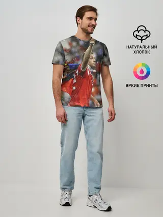 Мужская базовая футболка / Артем Дзюба