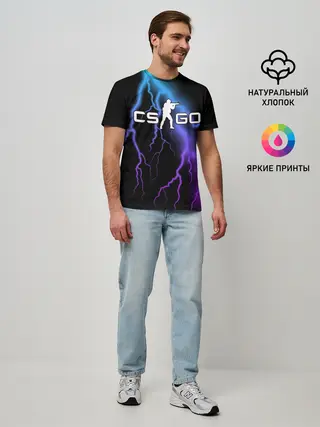 Мужская базовая футболка / COUNTER STRIKE