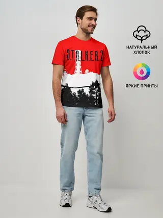 Мужская базовая футболка / STALKER 2