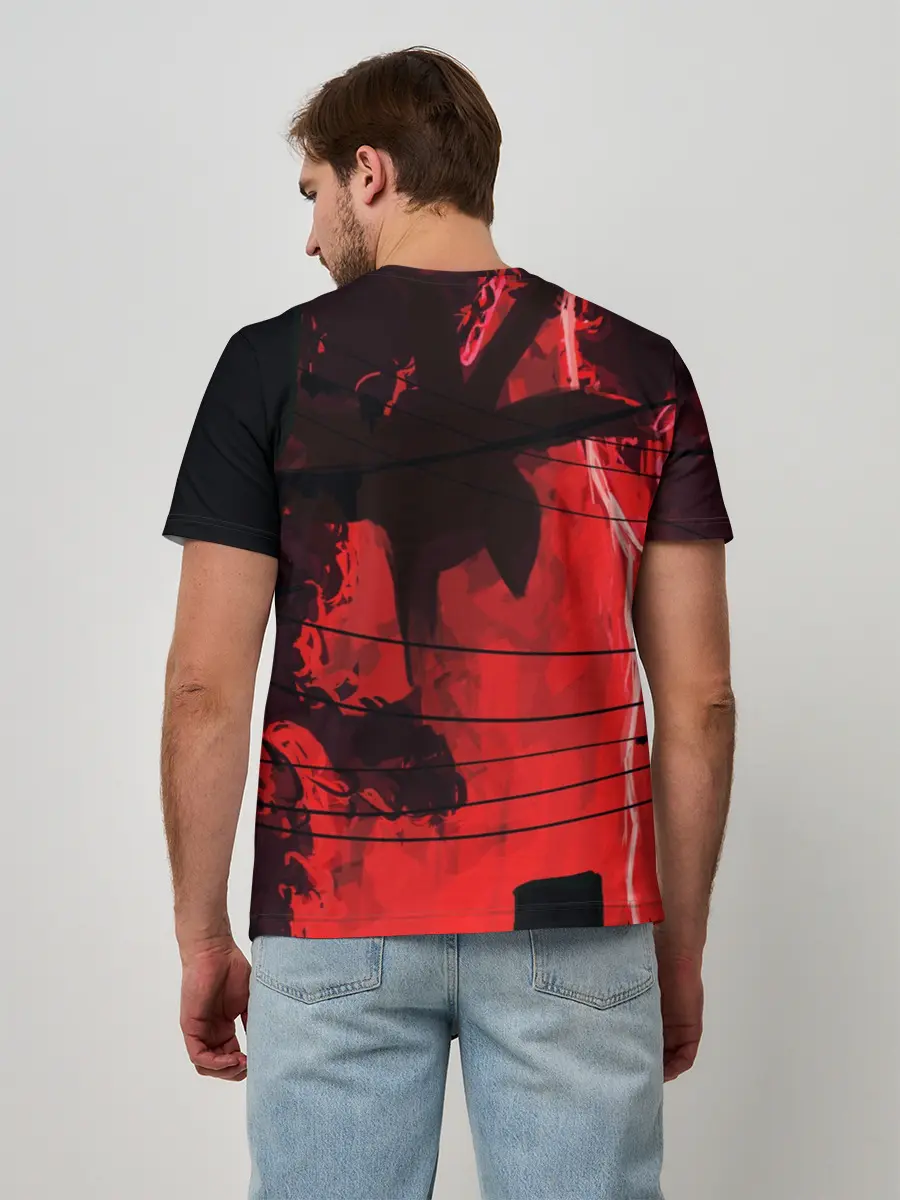 Мужская базовая футболка / Очень странные дела 2019