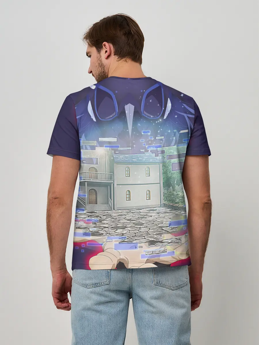 Мужская базовая футболка / Full Dive RPG Poster