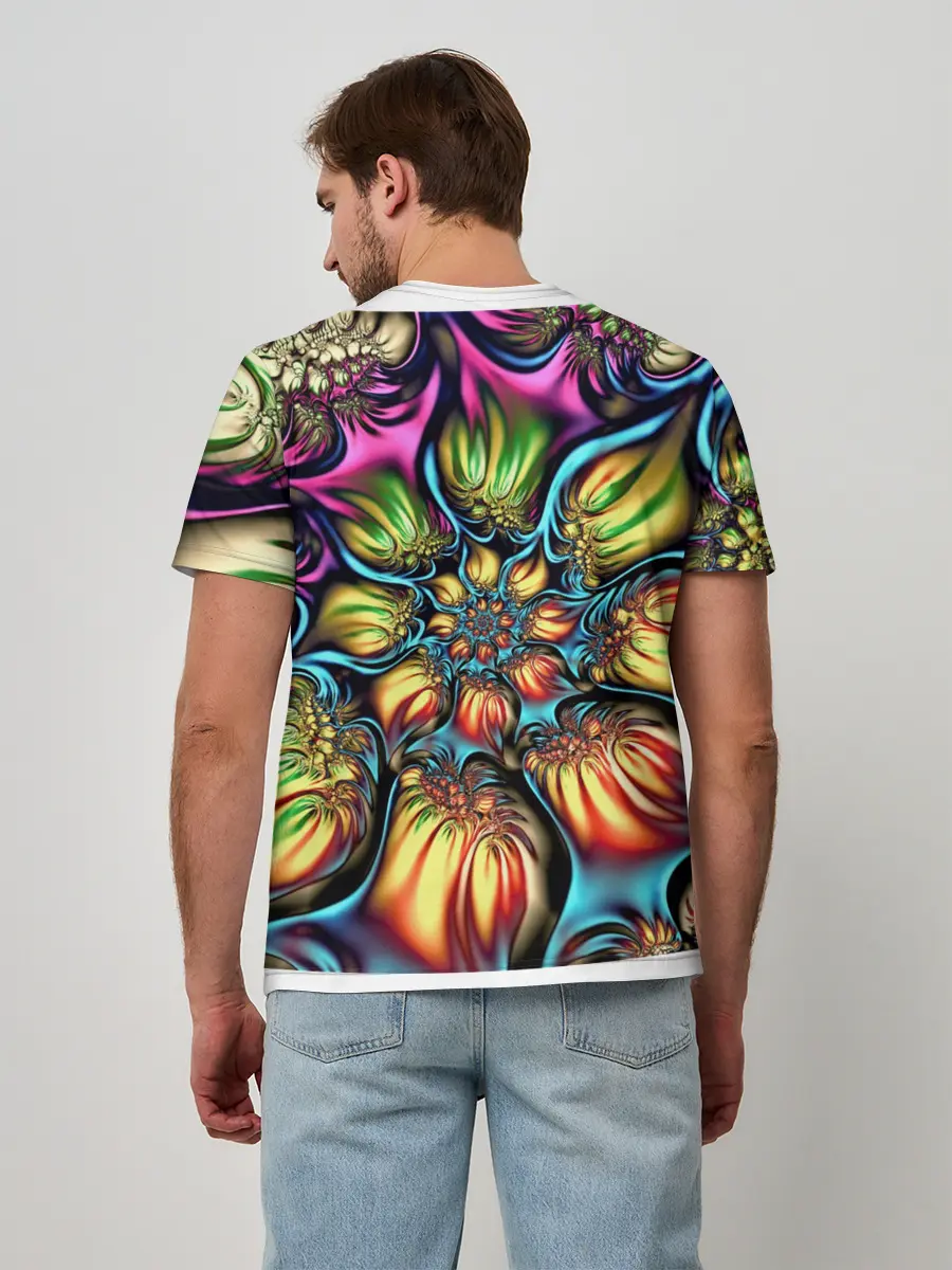 Мужская базовая футболка / Абстракция