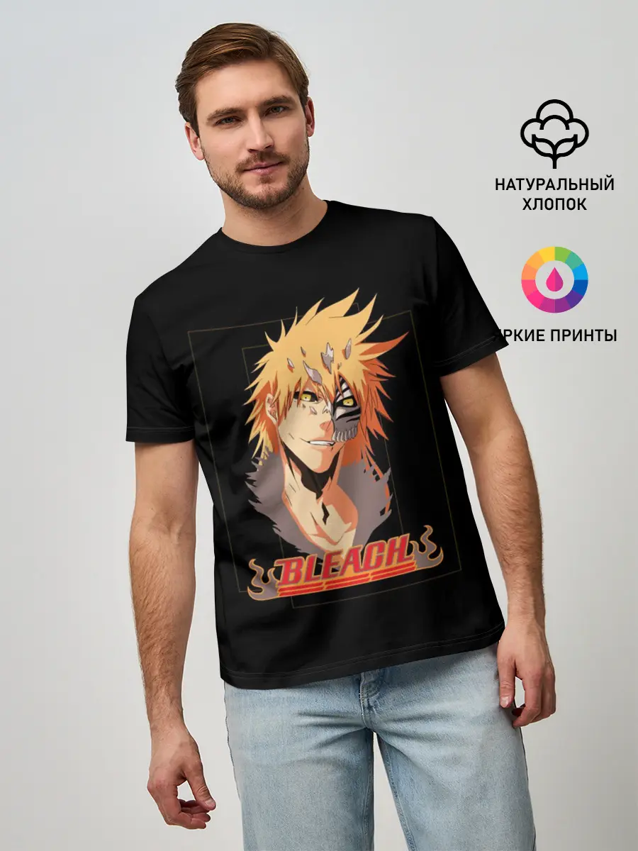 Мужская базовая футболка / Ичиго Блич