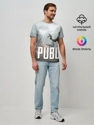 Мужская базовая футболка / Pubg