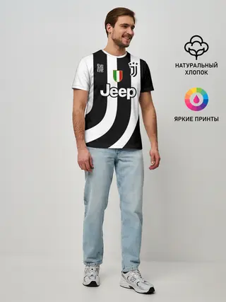 Мужская базовая футболка / JUVENTUS