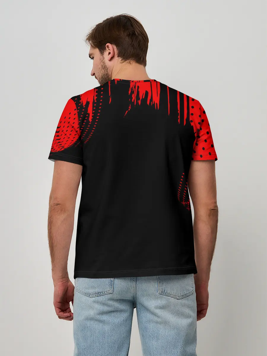 Мужская базовая футболка / Итадори Юдзи Магическая битва