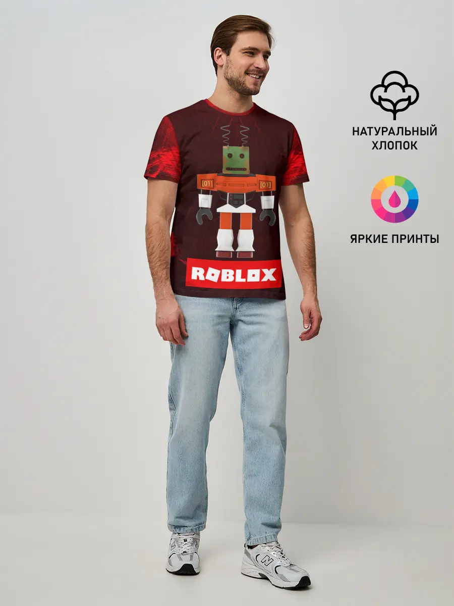 Мужская базовая футболка / ROBLOX | РОБЛОКС
