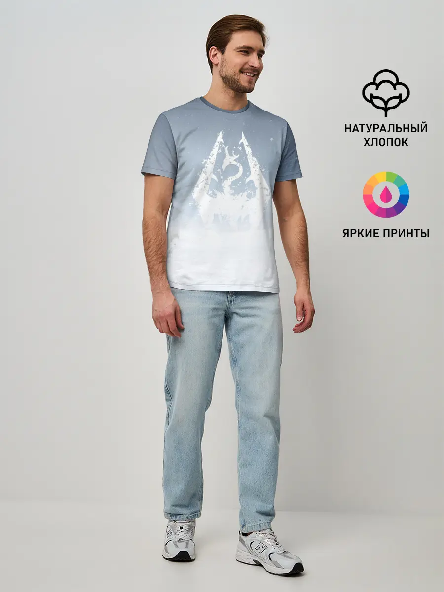 Мужская базовая футболка / TES SKYRIM