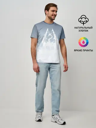 Мужская базовая футболка / TES SKYRIM