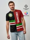 Мужская базовая футболка / CHECHNYA