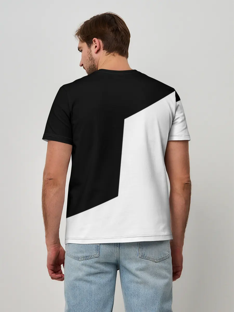 Мужская базовая футболка / Инь - янь