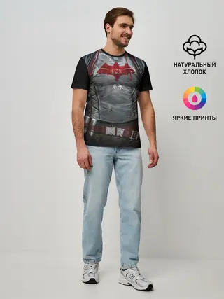 Мужская базовая футболка / Red Hood